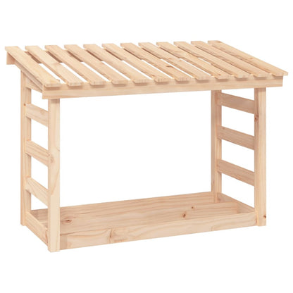 Portalegna 108x64,5x78 cm in Legno Massello di Pino - homemem39