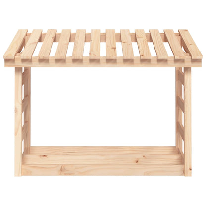 Portalegna 108x64,5x78 cm in Legno Massello di Pino - homemem39