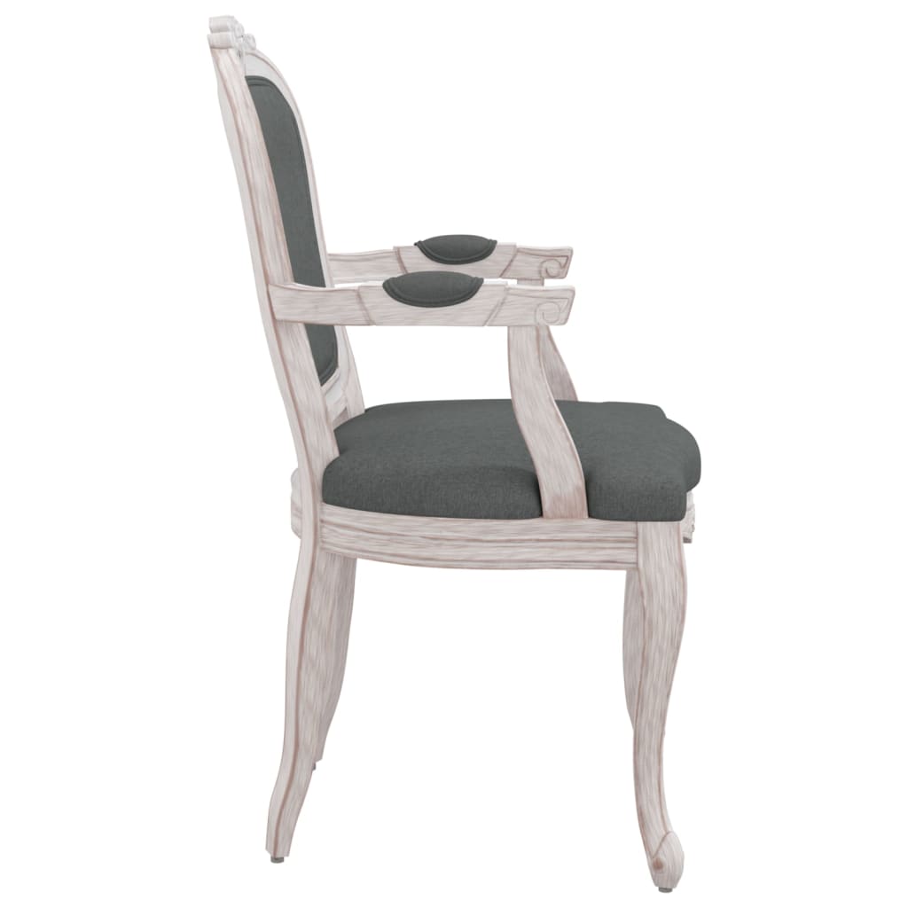 Sedie da Pranzo 2 pz Grigio Scuro 62x59,5x100,5 cm Tessuto - homemem39