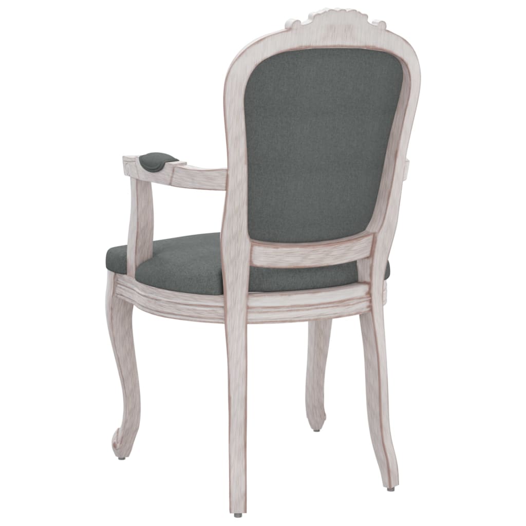 Sedie da Pranzo 2 pz Grigio Scuro 62x59,5x100,5 cm Tessuto - homemem39