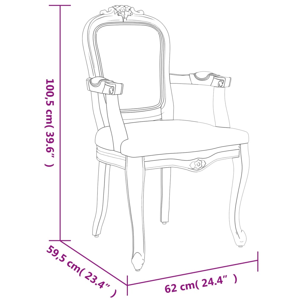 Sedie da Pranzo 2 pz Grigio Scuro 62x59,5x100,5 cm Tessuto - homemem39