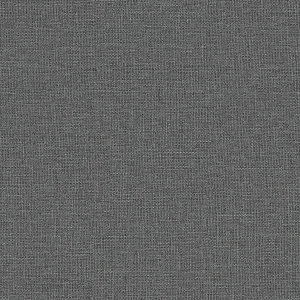 Poltrona Grigio Scuro 64x64x90 cm in Tessuto - homemem39