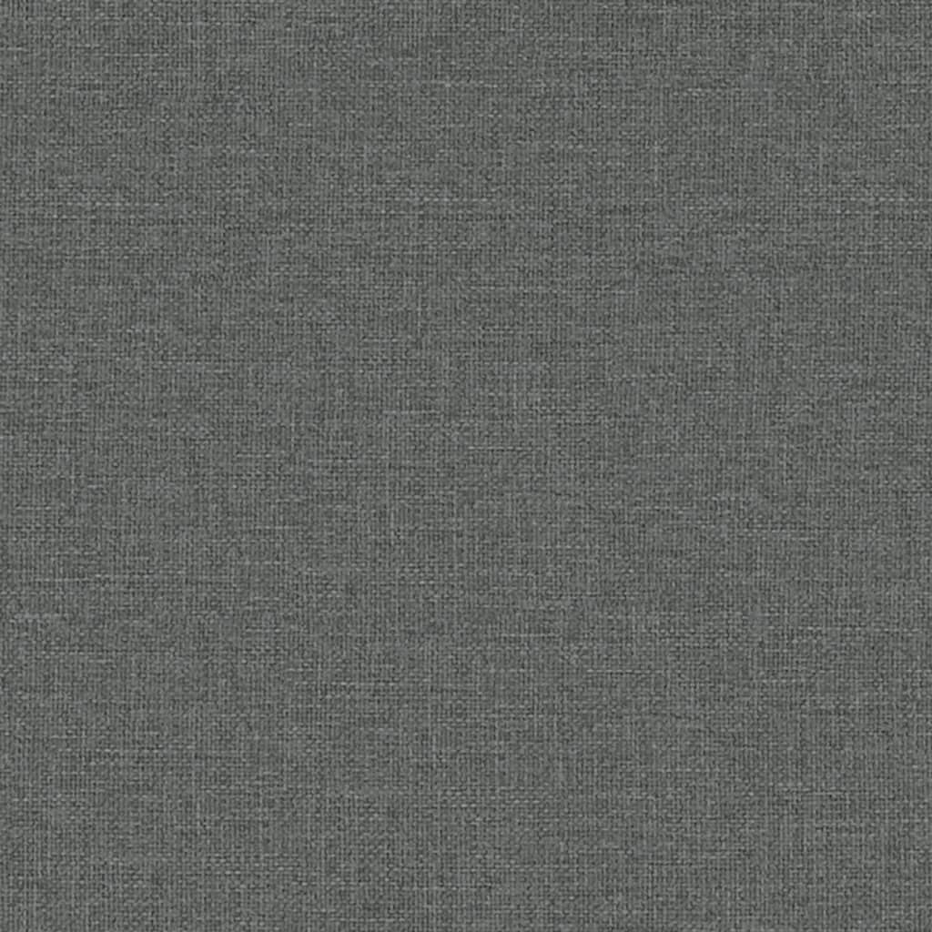 Poltrona Grigio Scuro 54x59x99 cm in Tessuto - homemem39