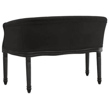 Panca Nera 98x56x69 cm in Velluto - homemem39