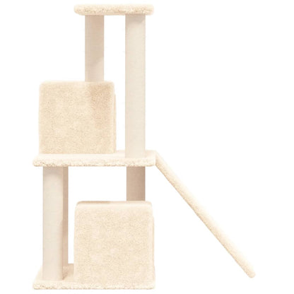 Albero per Gatti con Tiragraffi in Sisal Crema 82 cm - homemem39