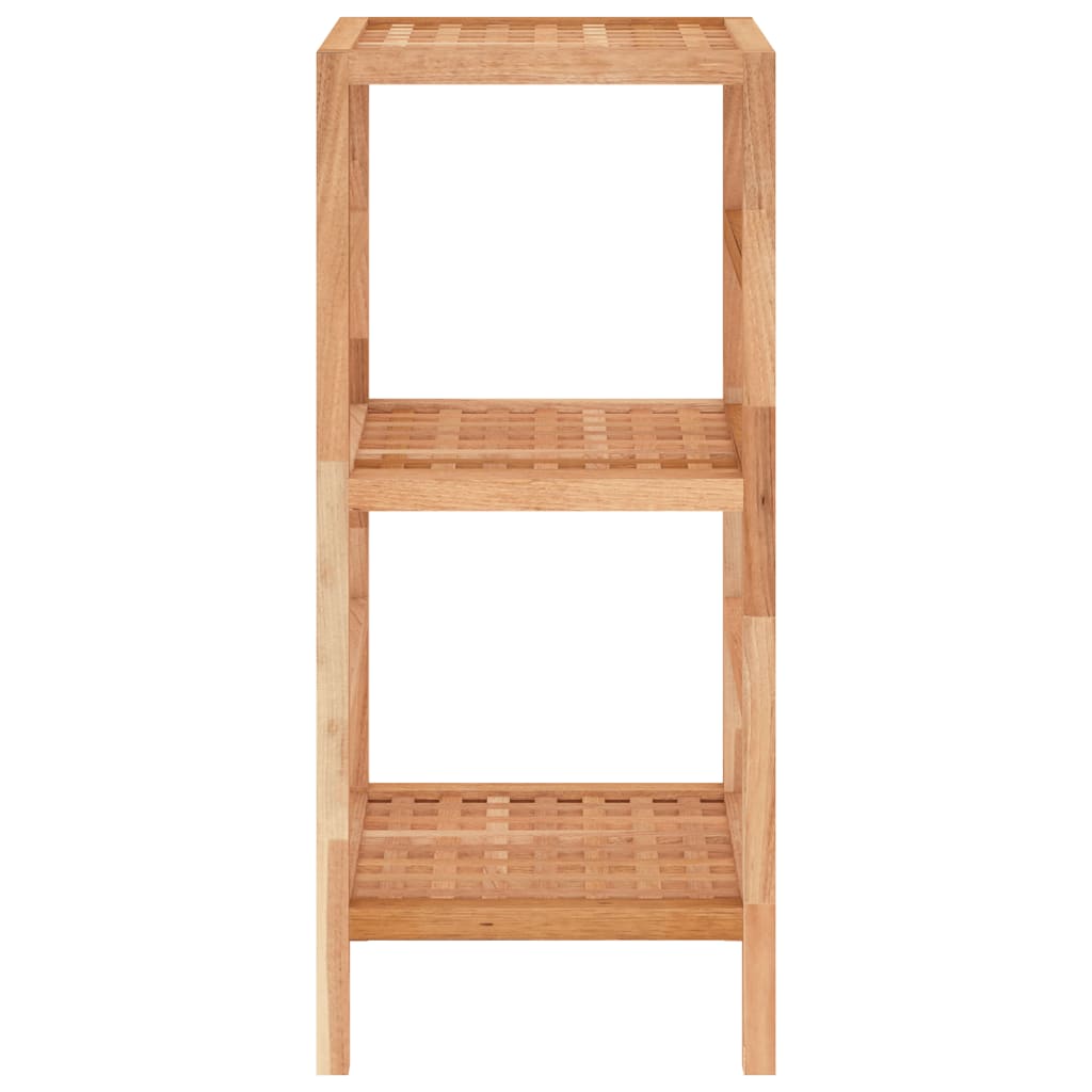 Scaffale da Bagno 35,5x35,5x79 cm in Legno Massello di Noce - homemem39