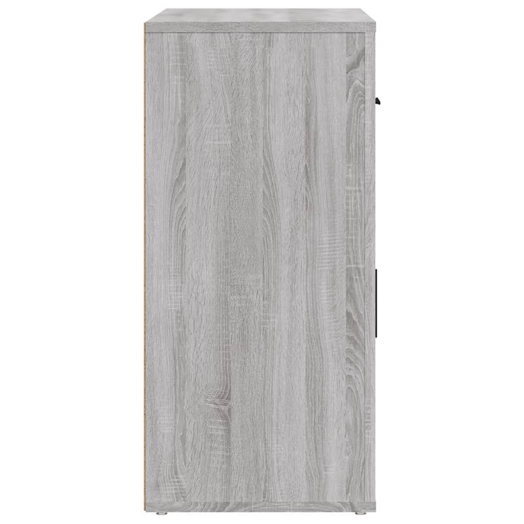 Credenza Grigio Sonoma 80x33x70 cm in Legno Multistrato - homemem39