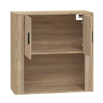 Armadietto a Muro Rovere Sonoma 80x33x80 cm Legno Multistrato - homemem39