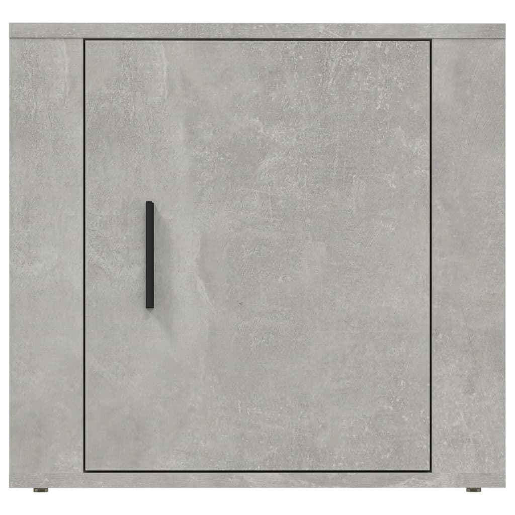 Comodino Grigio Cemento 50x39x47 cm - homemem39