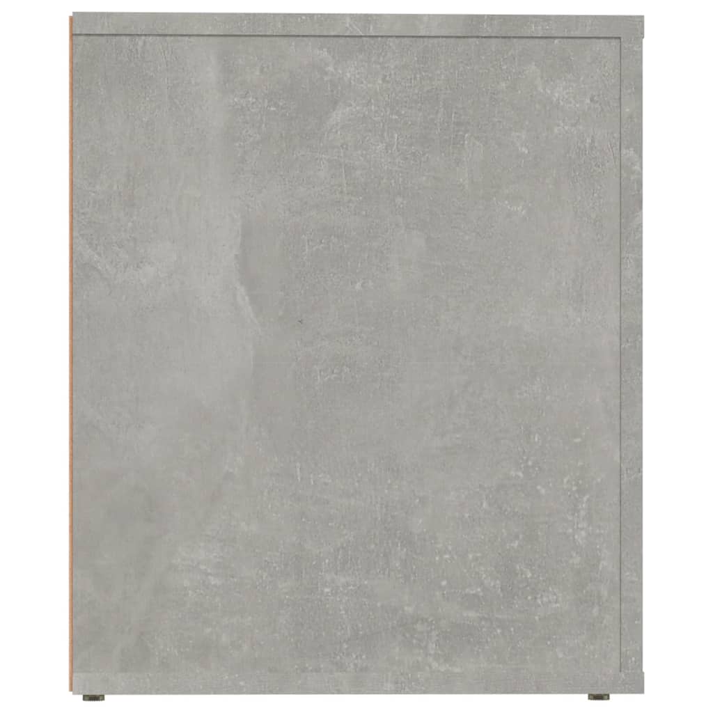 Comodino Grigio Cemento 50x39x47 cm - homemem39