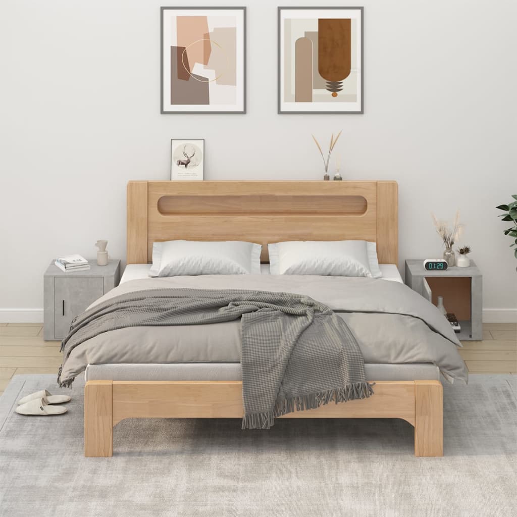 Comodini 2 pz Grigio Cemento 50x39x47 cm - homemem39