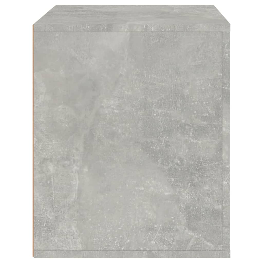 Comodino Grigio Cemento 50x39x47 cm - homemem39