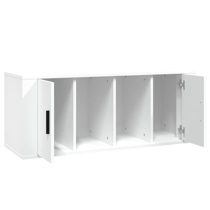 Mobile Porta TV Bianco 100x35x40 cm in Legno Multistrato - homemem39