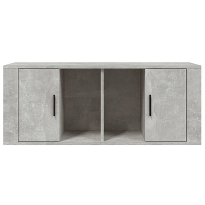 Mobile per TV Grigio Cemento 100x35x40 cm Legno Multistrato - homemem39