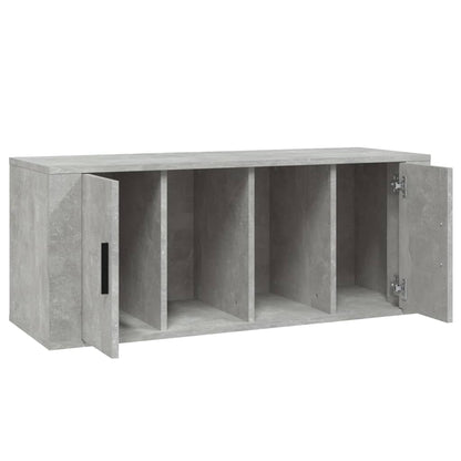 Mobile per TV Grigio Cemento 100x35x40 cm Legno Multistrato - homemem39