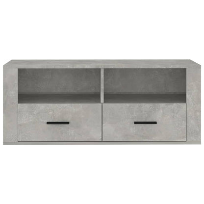 Mobile per TV Grigio Cemento 100x35x40 cm Legno Multistrato - homemem39