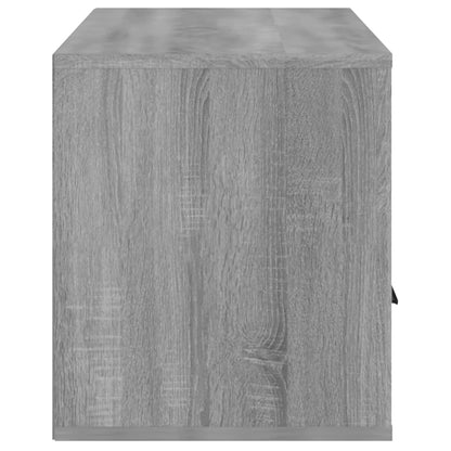 Mobile TV Grigio Sonoma 100x35x40 cm in Legno Multistrato - homemem39