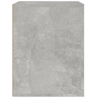 Comodino a Muro Grigio Cemento 50x36x47 cm - homemem39