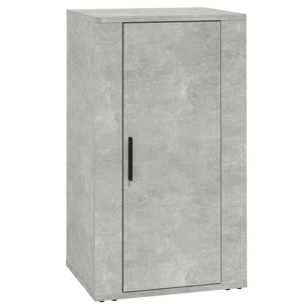 Credenza Grigio Cemento 40x33x70 cm in Legno Multistrato - homemem39