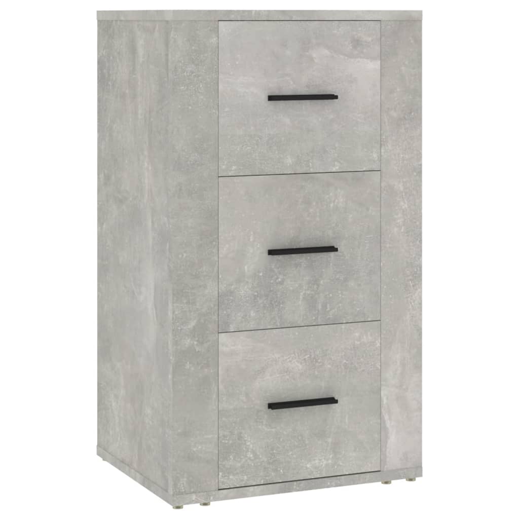 Credenza Grigio Cemento 40x33x70 cm in Legno Multistrato - homemem39