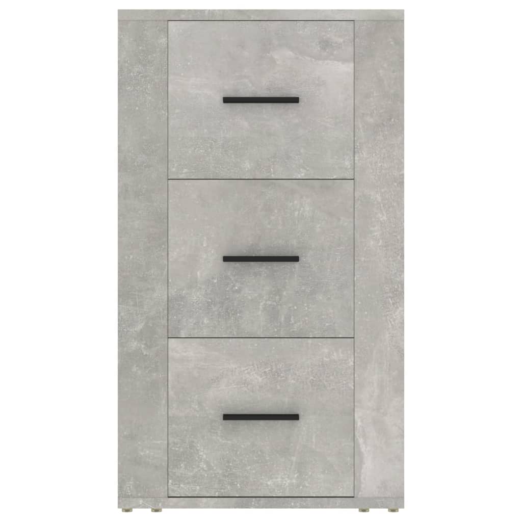 Credenza Grigio Cemento 40x33x70 cm in Legno Multistrato - homemem39