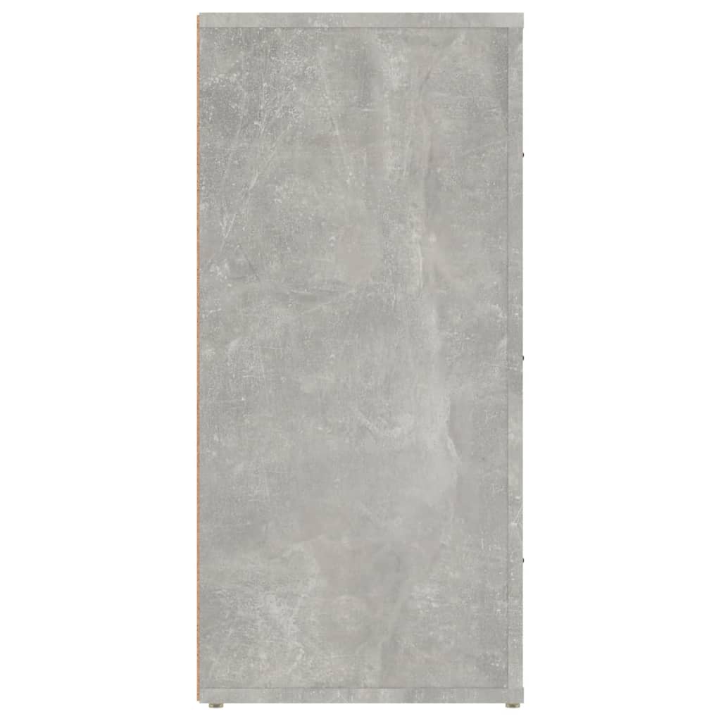 Credenza Grigio Cemento 40x33x70 cm in Legno Multistrato - homemem39