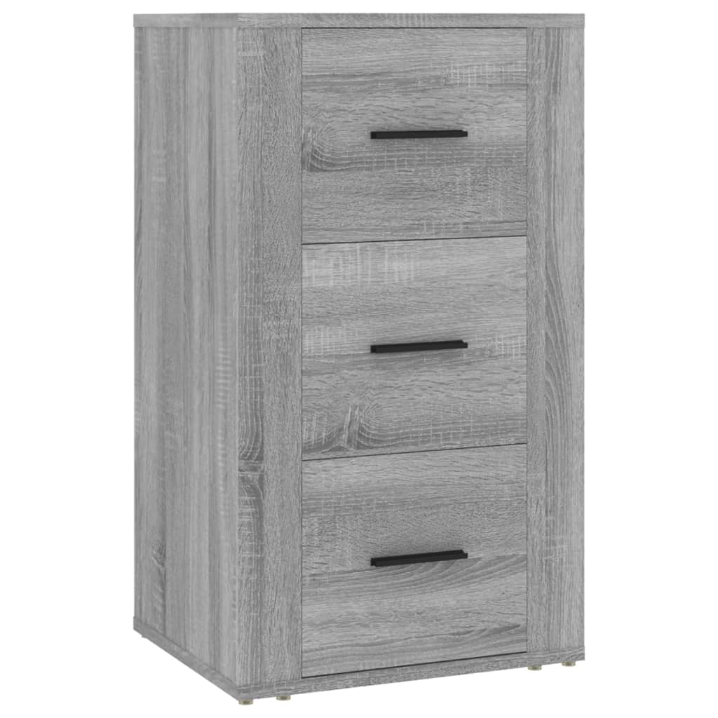 Credenza Grigio Sonoma 40x33x70 cm in Legno Multistrato - homemem39