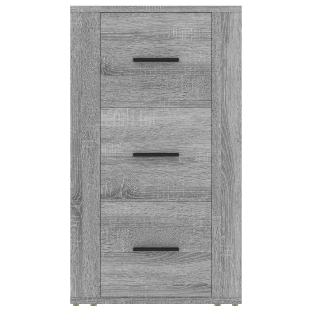 Credenza Grigio Sonoma 40x33x70 cm in Legno Multistrato - homemem39