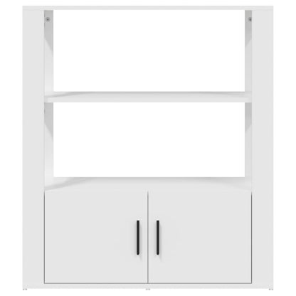 Credenza Bianca 80x30x90 cm in Legno Multistrato - homemem39