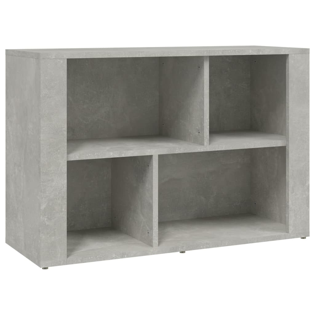 Credenza Grigio Cemento 80x30x54 cm in Legno Multistrato - homemem39