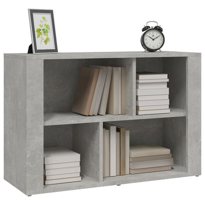 Credenza Grigio Cemento 80x30x54 cm in Legno Multistrato - homemem39