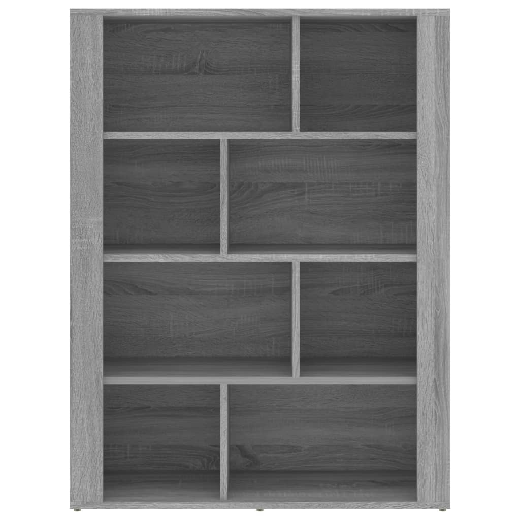 Credenza Grigio Sonoma 80x30x106 cm in Legno Multistrato - homemem39