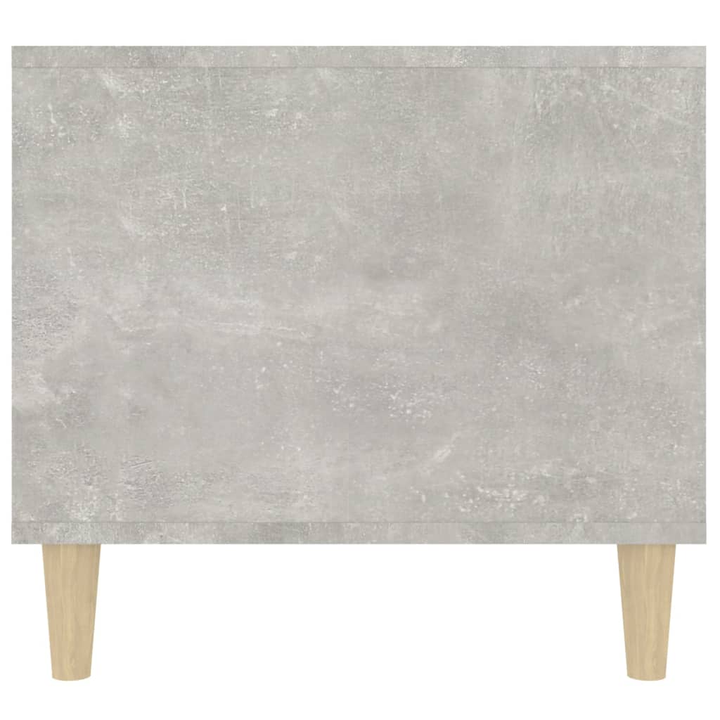 Tavolino Salotto Grigio Cemento 90x49x45 cm Legno Multistrato - homemem39