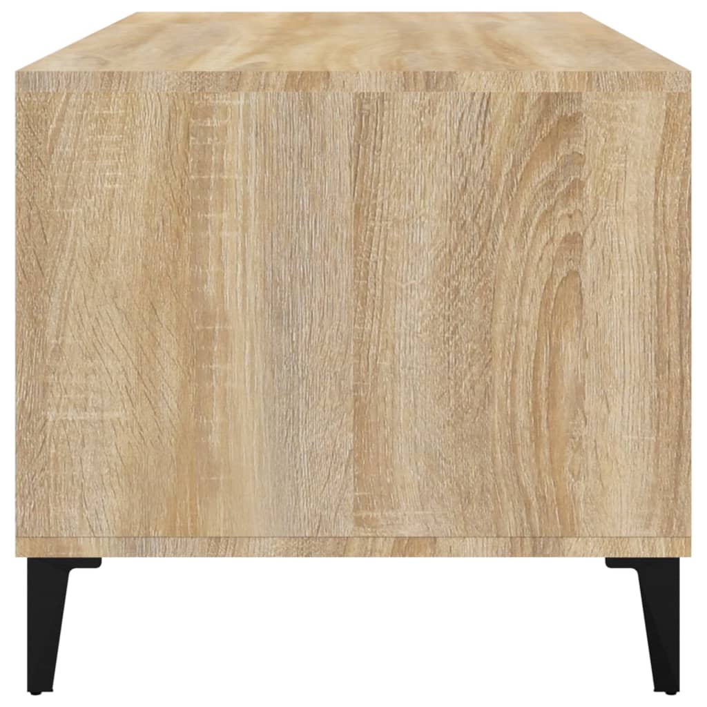 Tavolino da Salotto Rovere Sonoma 90x49x45 cm Legno Multistrato - homemem39