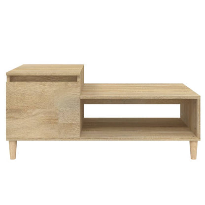 Tavolino da Salotto Rovere Sonoma 100x50x45cm Legno Multistrato - homemem39