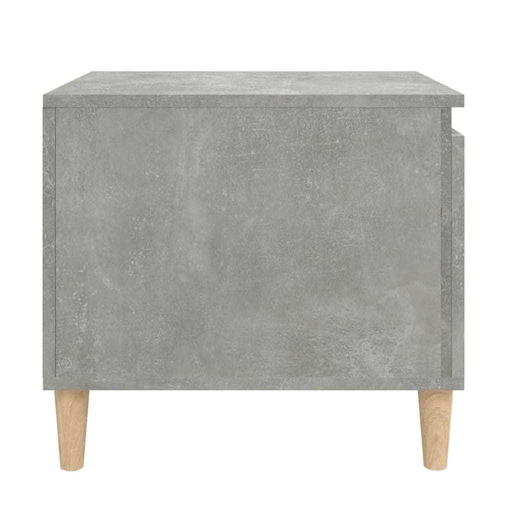 Tavolino Salotto Grigio Cemento 100x50x45 cm Legno Multistrato - homemem39