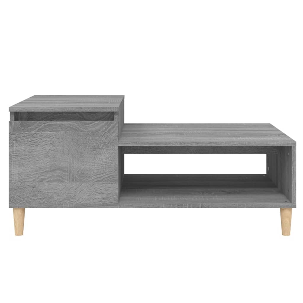 Tavolino da Salotto grigio sonoma 100x50x45cm Legno Multistrato - homemem39