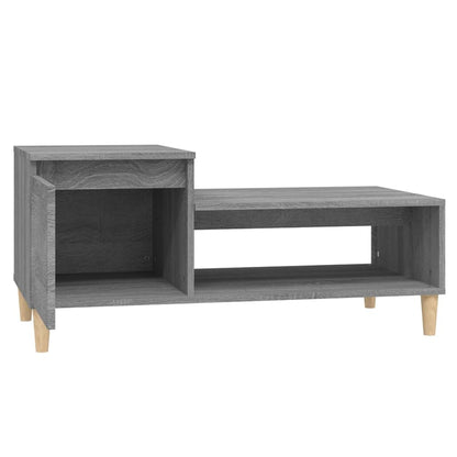 Tavolino da Salotto grigio sonoma 100x50x45cm Legno Multistrato - homemem39