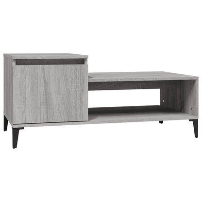 Tavolino da Salotto grigio sonoma 100x50x45cm Legno Multistrato - homemem39