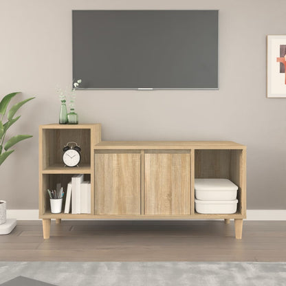 Mobile per TV Rovere Sonoma 100x35x55 cm Legno Multistrato - homemem39