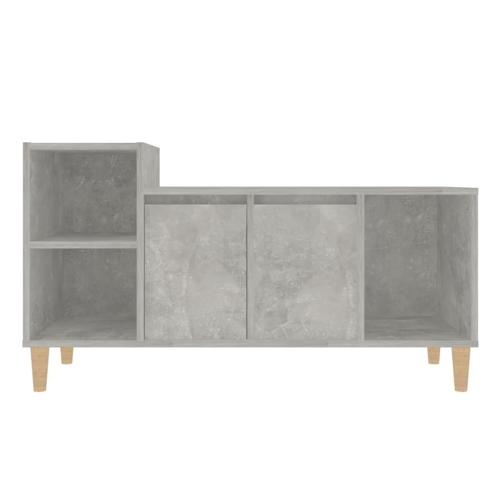 Mobile per TV Grigio Cemento 100x35x55 cm Legno Multistrato - homemem39