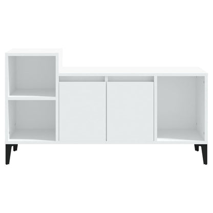 Mobile Porta TV Bianco 100x35x55 cm in Legno Multistrato - homemem39