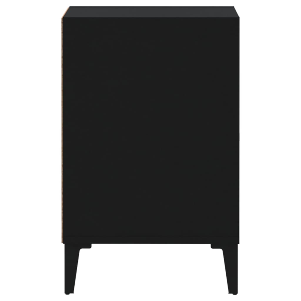 Mobile Porta TV Nero 100x35x55 cm in Legno Multistrato - homemem39