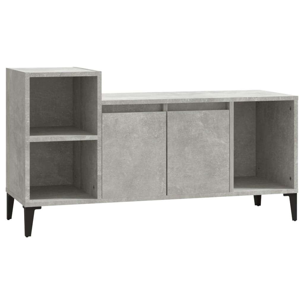 Mobile per TV Grigio Cemento 100x35x55 cm Legno Multistrato - homemem39