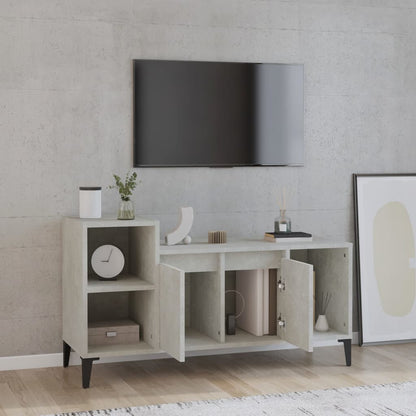 Mobile per TV Grigio Cemento 100x35x55 cm Legno Multistrato - homemem39