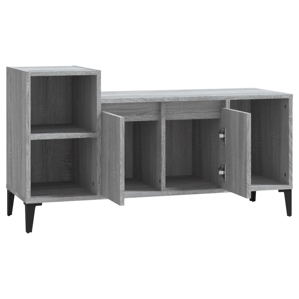 Mobile TV Grigio Sonoma 100x35x55 cm in Legno Multistrato - homemem39