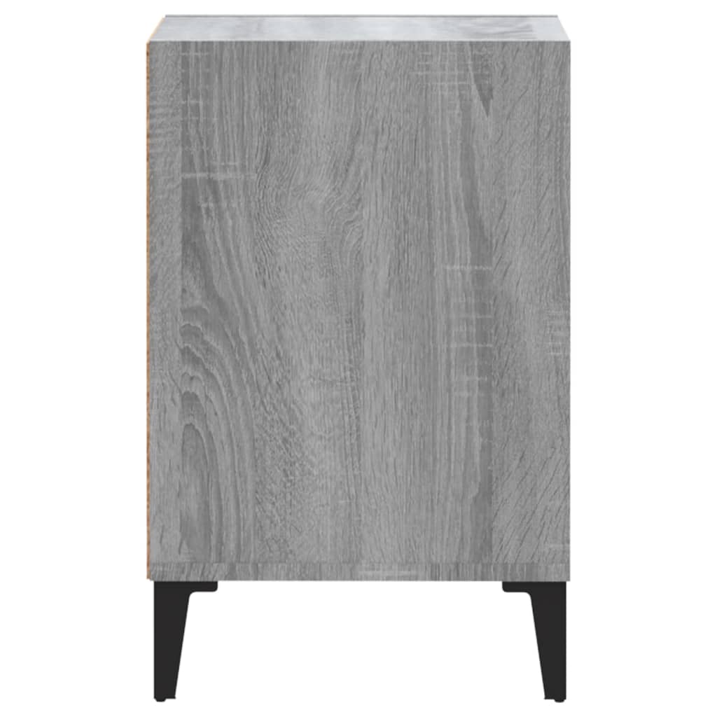 Mobile TV Grigio Sonoma 100x35x55 cm in Legno Multistrato - homemem39