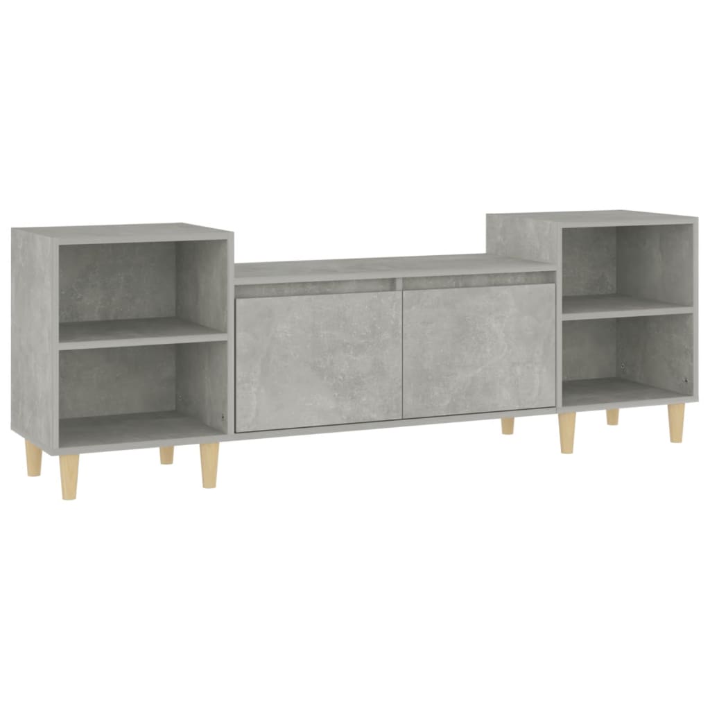 Mobile per TV Grigio Cemento 160x35x55 cm Legno Multistrato - homemem39