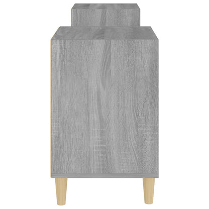 Mobile TV Grigio Sonoma 160x35x55 cm in Legno Multistrato - homemem39