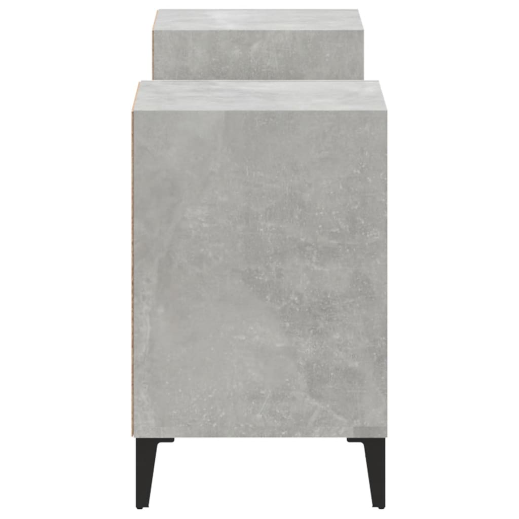 Mobile per TV Grigio Cemento 160x35x55 cm Legno Multistrato - homemem39